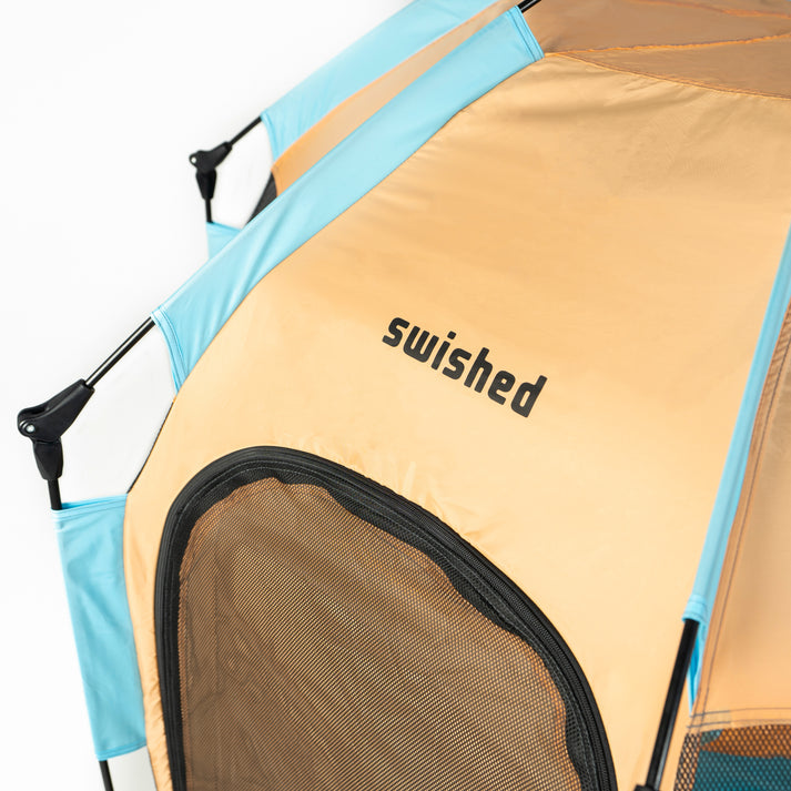 Swished Tent + Free Sand Pegs Deal